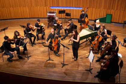 Barokní orchestr Pražské konzervatoře (zdroj Pražská konzervatoř)