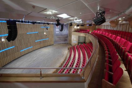 Koncertní sál Pražské konzervatoře (zdroj Pražská konzervatoř)