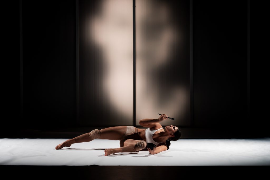 Miřenka Čechová a Johana Ožvold: Invisible IV.: Rukojmí, Palác Akropolis – Adriana Štefaňáková (foto Romana Kovacs)