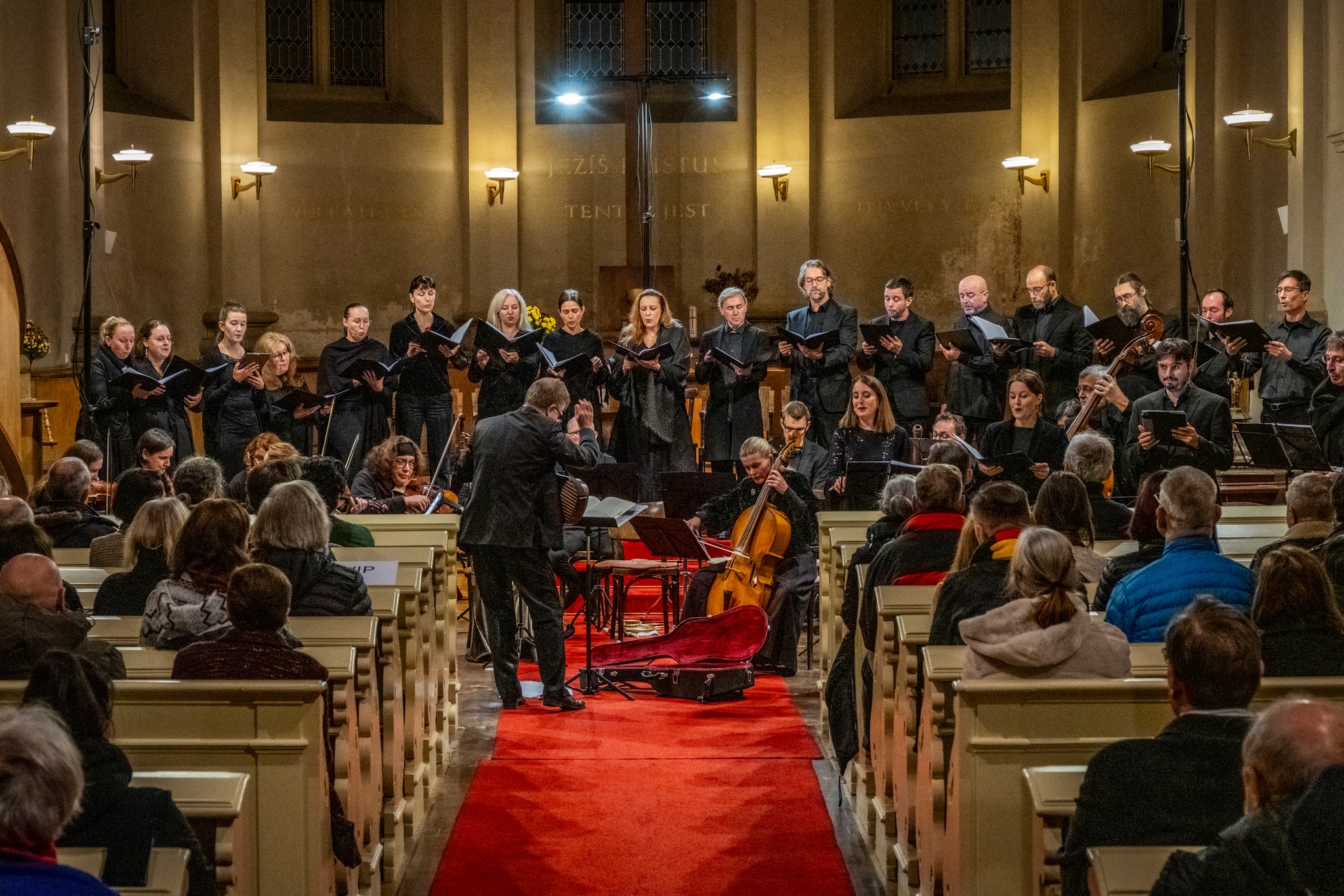Musica Florea v kostele U Salvátora (foto Pavel Ovsík)