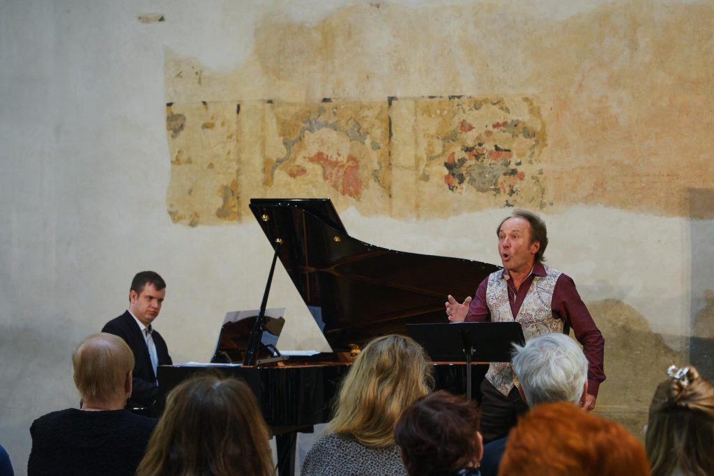 Schumann a Dichterliebe, 10. března 2026, Velký sál Novoměstské radnice, Praha – Roman Janál a Martin Levický (foto Michael Romanovský)