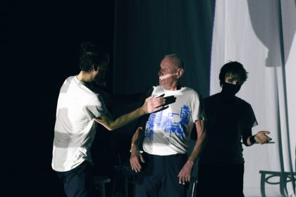 Tereza a Lukáš Lepoldovi: Vladimír – Michael Samuel Blaško, Vladimír Kloubek a Theodor Lepold (foto Ondřej Sojka)