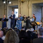 Barokní podvečery: Hail, bright Cecilia! – Vojtěch Semerád, Carine Tinney, Collegium Marianum, 16. dubna 2026, Lobkowiczký palác, Císařský sál, Praha (foto Petra Hajská)