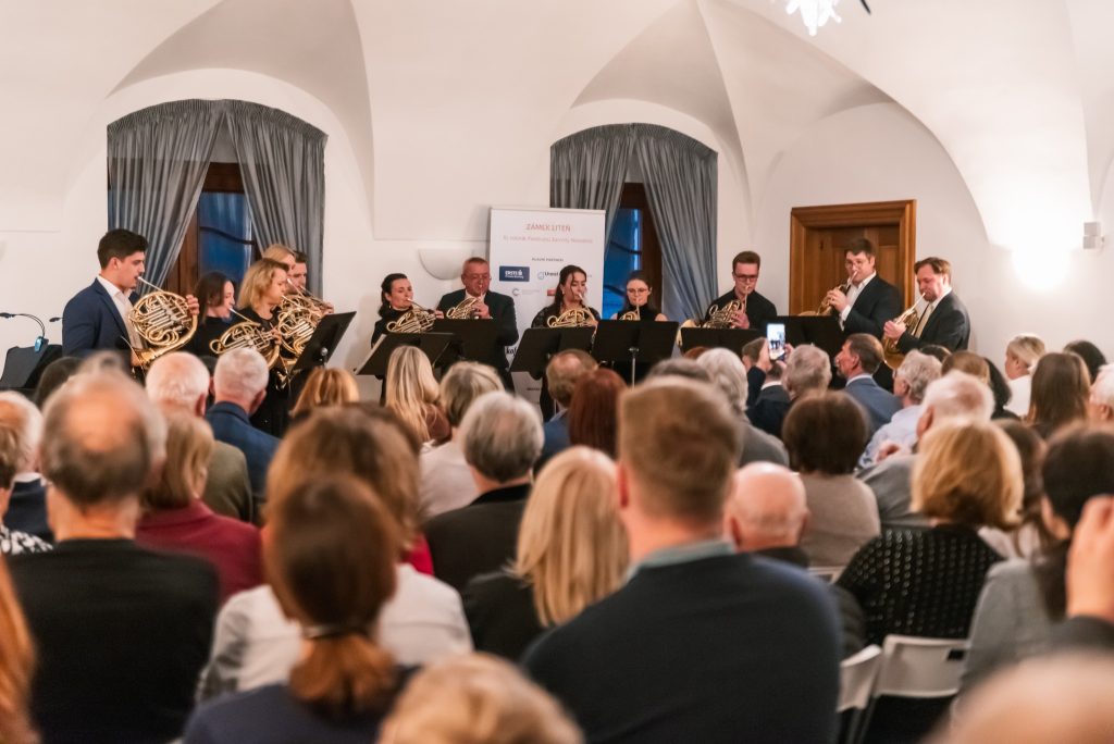 Jarní akademie hornistů České filharmonie: Galakoncert, 11. dubna 2026, Zámek Liteň (zdroj Festival Jarmily Novotné, foto Martina Adlerová)