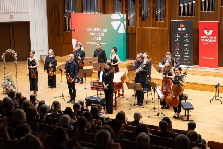 Pardubické hudební jaro 2026: Accademia Bizantina (zdroj Komorní filharmonie Pardubice)