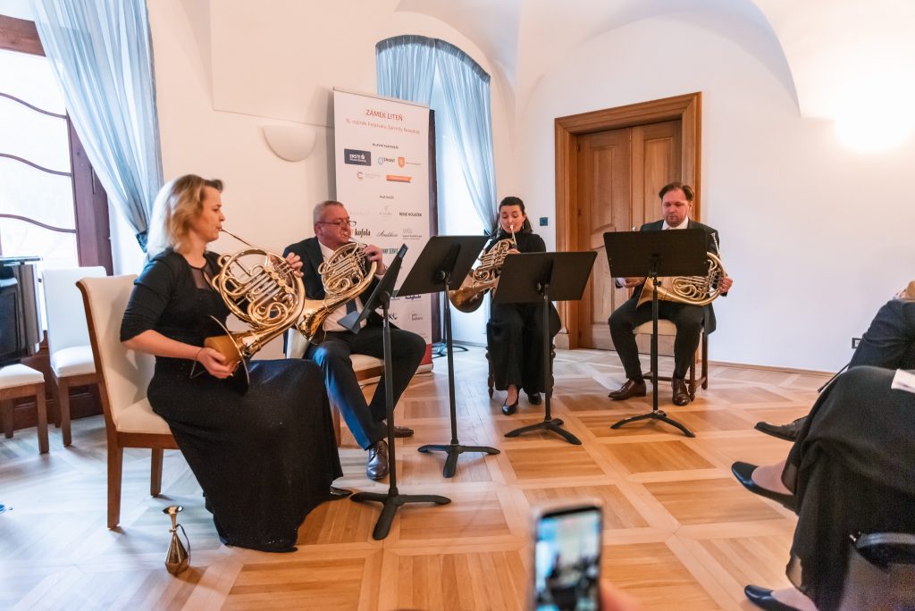 Jarní akademie hornistů České filharmonie: Galakoncert, 11. dubna 2026, Zámek Liteň (zdroj Festival Jarmily Novotné, foto Martina Adlerová)