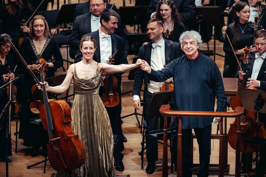 Sol Gabetta, Semjon Byčkov, Česká filharmonie, 21. dubna 2026, Labská filharmonie, Velký sál, Hamburk (zdroj Česká filharmonie)