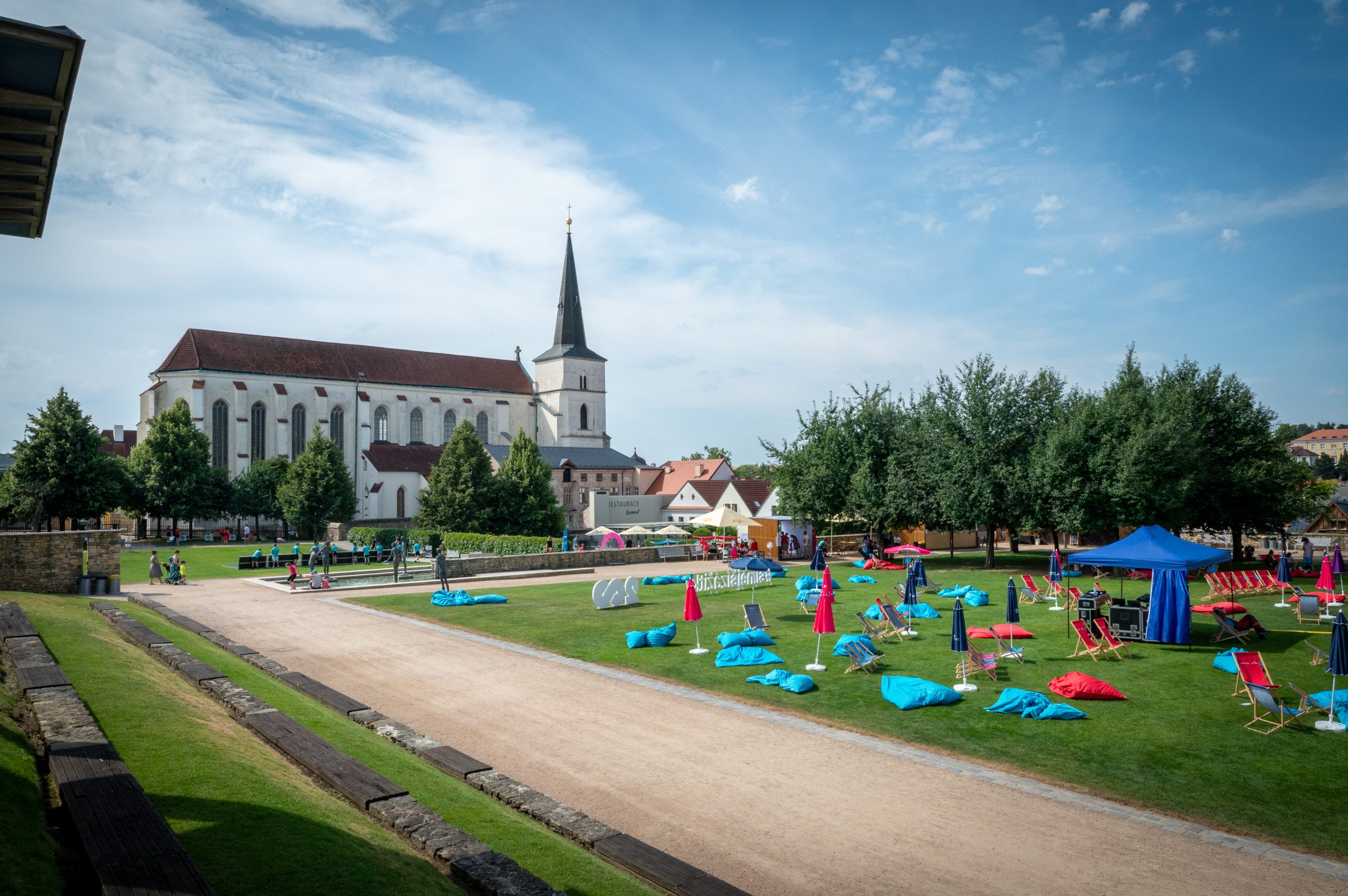 Festivalové zahrady (zdroj Smetanova Litomyšl, foto Ivan Malý)