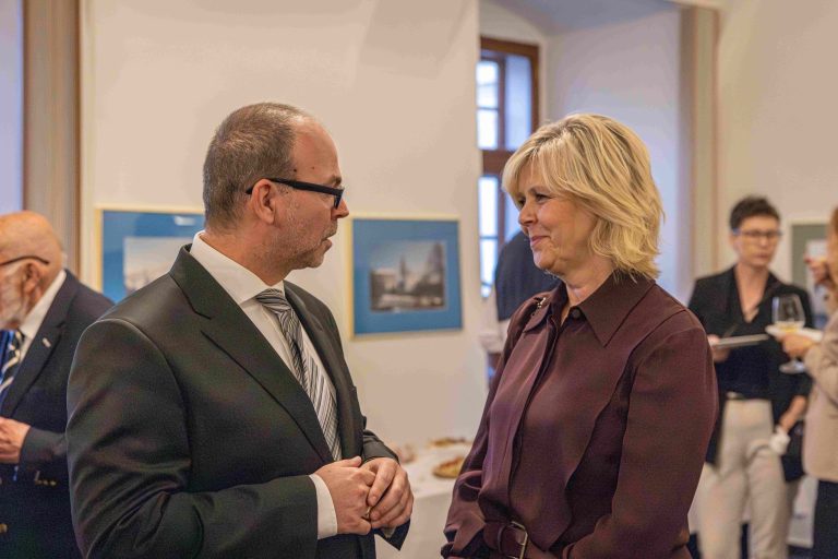 První dáma Eva Pavlová a Roman Janků (zdroj Klášterní hudební slavnosti)