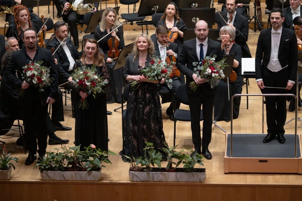 Veľkonočný koncert, 1. dubna 2026, 19:00 hodin, Koncertní síň Slovenské filharmonie, Bratislava –Maroš Potokár, Jana Kurucová, Pavol Kubáň, Sylwia Olczyńska (foto Alexander Trizuljak)