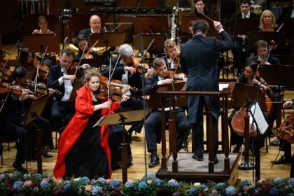 Pražské jaro 2026: Patricia Kopatchinskaja, Jakub Hrůša, Česká filharmonie, 19. května 2026, Rudolfinum, Praha (zdroj Pražské jaro, foto Petra Hajská)