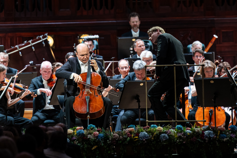 Pražské jaro 2026: Truls Mørk, Klaus Mäkelä, Filharmonie Oslo, Smetanova síň Obecního domu, Praha, 23. května 2026 (zdroj Pražské jaro, foto Michal Fanta)