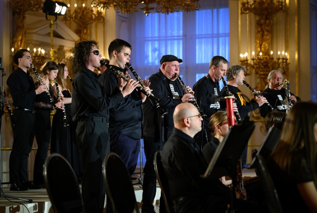 Rytíři talentu: Clarinet Factory, 13. května 2026, Španělský sál Pražského hradu (zdroj ZUŠ Open, foto Petra Hajská)