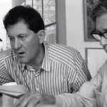Petr Kotík a John Cage v roce 1979 (zdroj Petr Kotík)