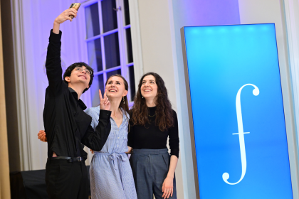 Mathilde Alvin Besson, Iris Daverio a Maël Metzger (foto Jan Kantor)