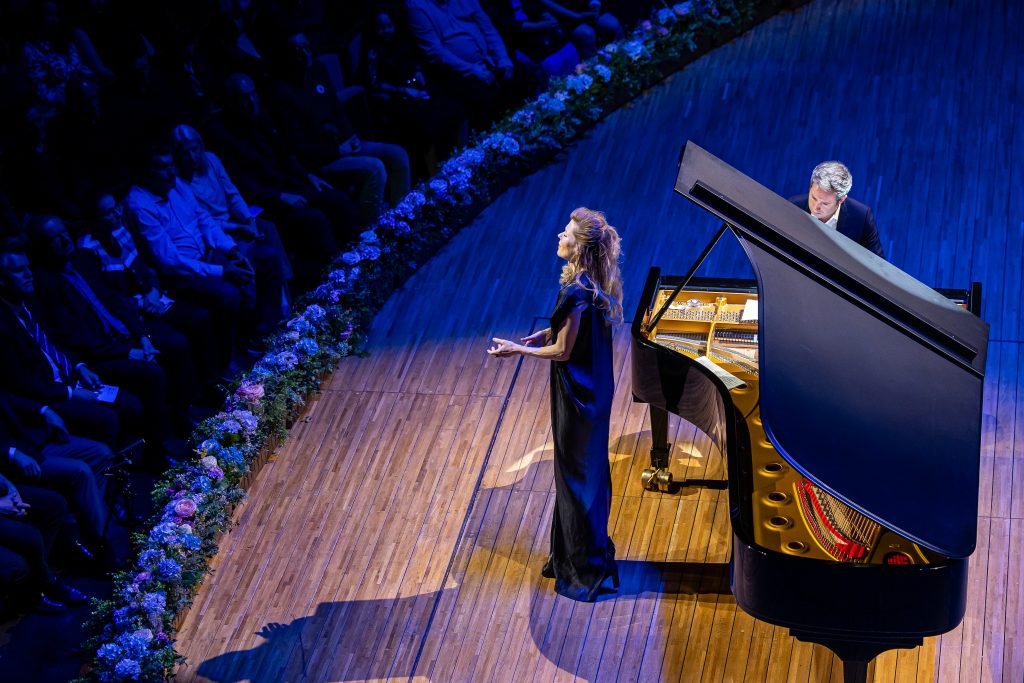 Pražské jaro: Barbara Hannigan & Bertrand Chamayou, 20. května 2026, Rudolfinum, Dvořákova síň (foto Michal Fanta)