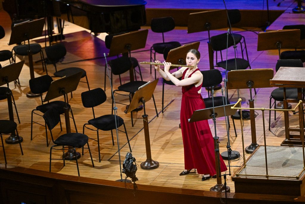 Pražské jaro 2026: Finále soutěže: flétna, 13. května 2026, Rudolfinum – Dvořákova síň, Praha – Iris Daverio (foto Jan Kantor)