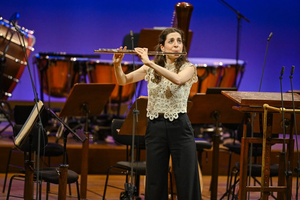 Pražské jaro 2026: Finále soutěže: flétna, 13. května 2026, Rudolfinum – Dvořákova síň, Praha – Mathilde Alvin Besson (foto Jan Kantor)