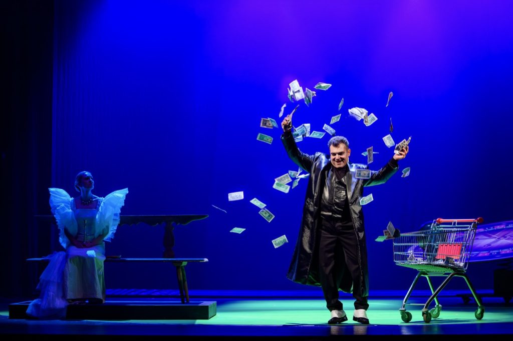 Sergej Prokofjev: Hráč, 21. května 2026, Národní divadlo moravskoslezské, Ostrava – Anna Nitrová a Luciano Mastro (foto Martin Popelář)