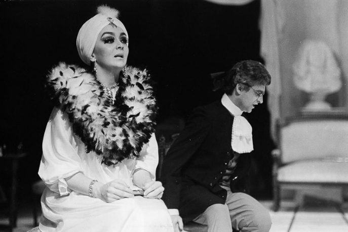 Francesco Cilea: Adriana Lecouvreur, Štátna opera Banská Bystrica – Alena Gallová a Pavol Dvorský (zdroj Štátna opera Banská Bystrica)