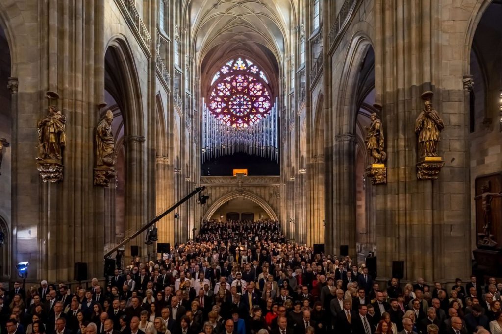 Svatovítský oktáv, 15. června 2026, katedrála sv. Víta, Hradčany, Praha (zdroj Člověk a víra, foto Rado Vnenčák)
