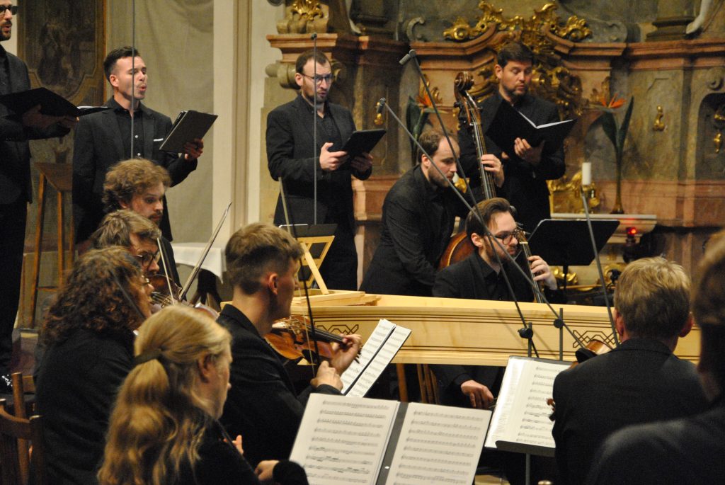 Baroko Olomouc 2026: Duchovní hudba západočeských skladatelů, 1. června 2026, Kostel Panny Marie Sněžné v Olomouci – Silentium! Ensemble (foto Tomáš 
Matyáš)