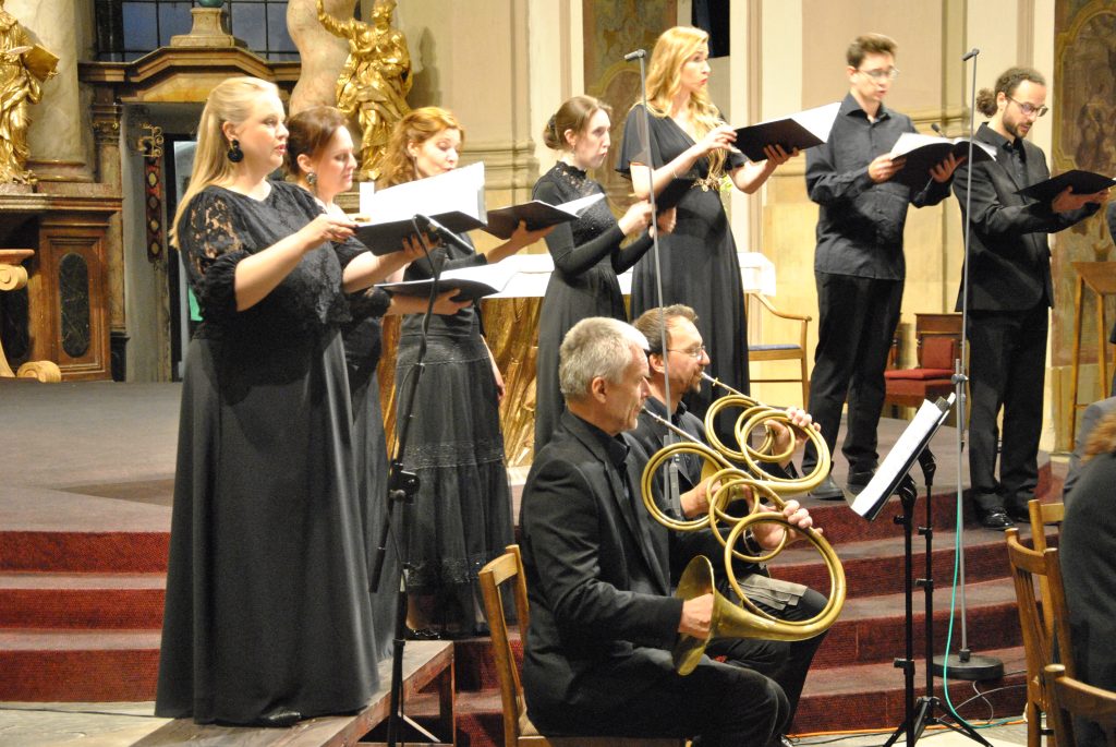Baroko Olomouc 2026: Duchovní hudba západočeských skladatelů, 1. června 2026, Kostel Panny Marie Sněžné v Olomouci – Silentium! Ensemble (foto Tomáš 
Matyáš)