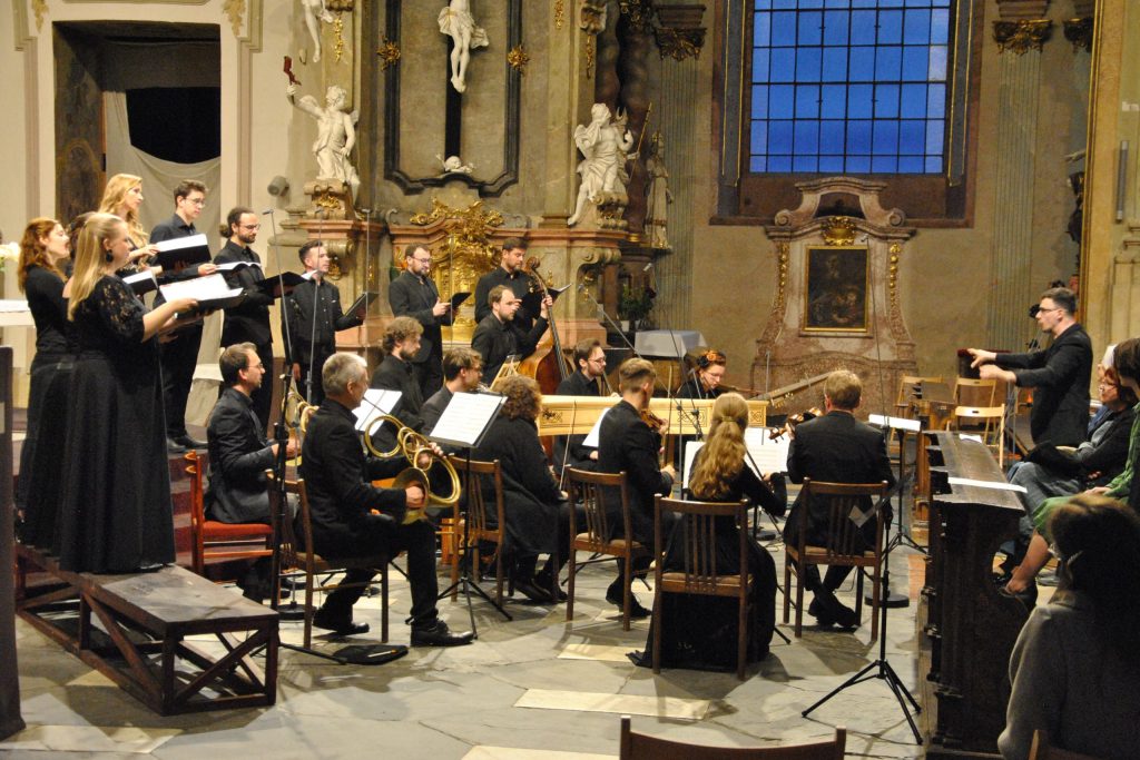 Baroko Olomouc 2026: Duchovní hudba západočeských skladatelů, 1. června 2026, Kostel Panny Marie Sněžné v Olomouci – Silentium! Ensemble (foto Tomáš Matyáš)