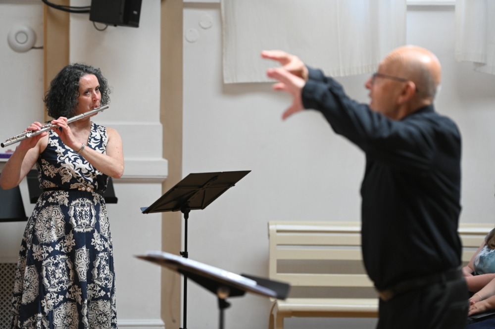 Jubilantský koncert – Ivan Zelenka 85 let: Dana Hegerová, Ivan Zelenka, 30. května 2026, Velký sál Sboru Církve bratrské, Praha (foto Jiří Fernandez)