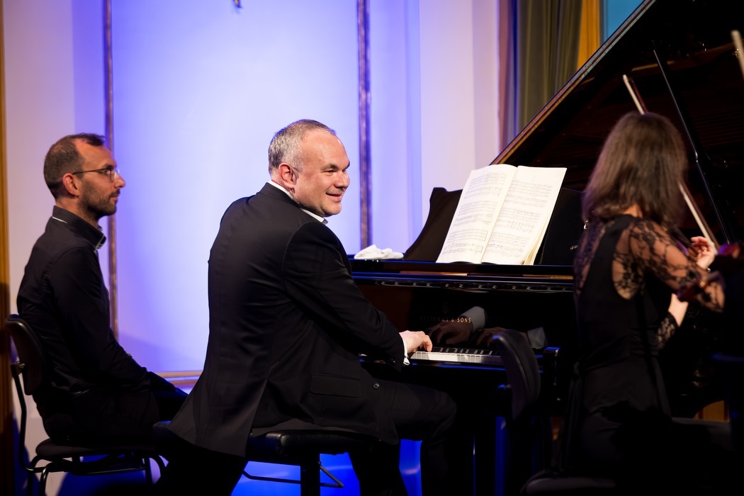 XXXI. ročník festivalu Concentus Moraviae: Kvarteto České filharmonie & Lukáš a David Marečkovi, 6. června 2026, Besední dům, Brno – David Mareček (foto Radek Míča)