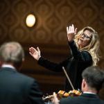 Pražské jaro: Barbara Hannigan & Česká filharmonie, 2. června 2026, Rudolfinum, Dvořákova síň – Barbara Hannigan (foto Petra Hajská)