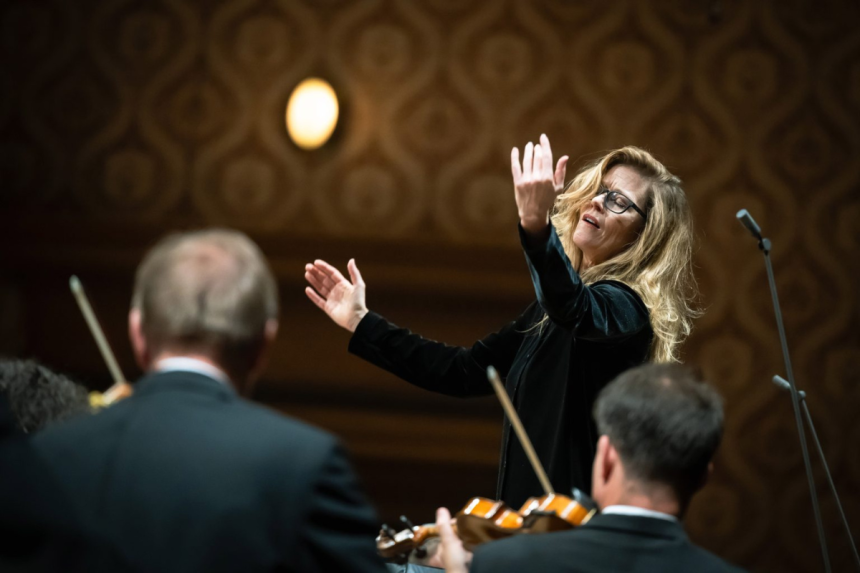 Pražské jaro: Barbara Hannigan & Česká filharmonie, 2. června 2026, Rudolfinum, Dvořákova síň – Barbara Hannigan (foto Petra Hajská)