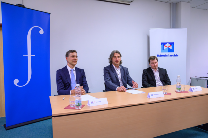 Robert Hanč, Milan Vojáček a Jiří Jiráček (foto Michal Vencl)