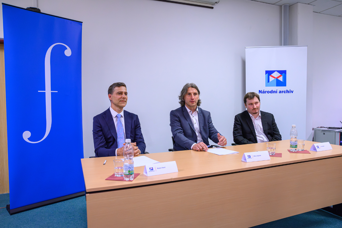 Robert Hanč, Milan Vojáček a Jiří Jiráček (foto Michal Vencl)
