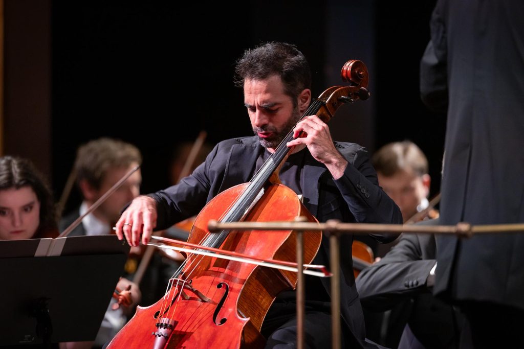 Mezinárodní hudební festival Leoše Janáčka: Zahajovací koncert festivalu, 1. června 2026, Divadlo Antonína Dvořáka, Ostrava – Pablo Ferrández (foto Martin Kusyn)