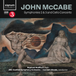 John McCabe: Symphonies 2 & 3 and Cello Concerto (zdroj Signum)
