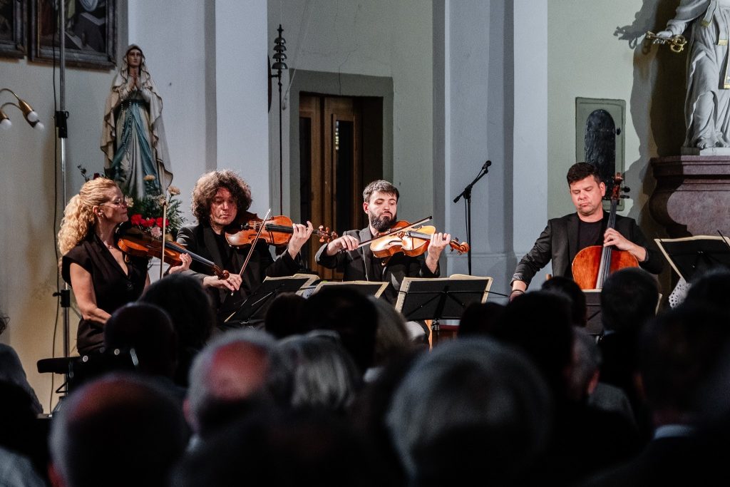 XXXI. ročník festivalu Concentus Moraviae: Pavel Haas Quartet, 8. června 2026, kostel sv. Václava, Tišnov (zdroj Concentus Moraviae, foto Andrea Myška)