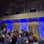 XXXI. ročník festivalu Concentus Moraviae: Kvarteto České filharmonie & Lukáš a David Marečkovi, 6. června 2026, Besední dům, Brno – David Mareček, Lukáš Mareček, Kvarteto České filharmonie, Irena Jakubcová, Petra Brabcová, Eva Krestová, Václav Petr (foto Dagmar Vobecká)