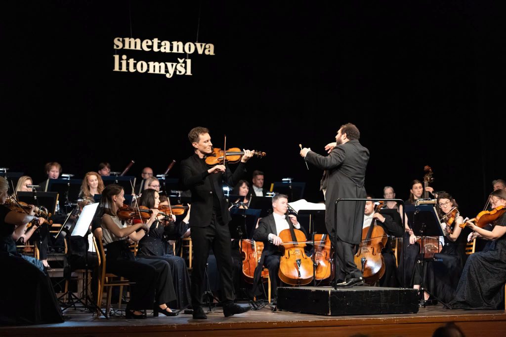 Smetanova Litomyšl: Komorní filharmonie Pardubice & Josef Špaček, 4. července 2026, Smetanův dům, Litomyšl (foto František Renza)