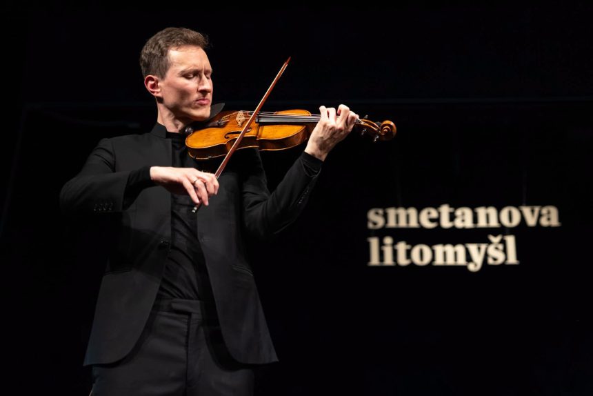 Smetanova Litomyšl: Komorní filharmonie Pardubice & Josef Špaček, 4. července 2026, Smetanův dům, Litomyšl (foto František Renza)