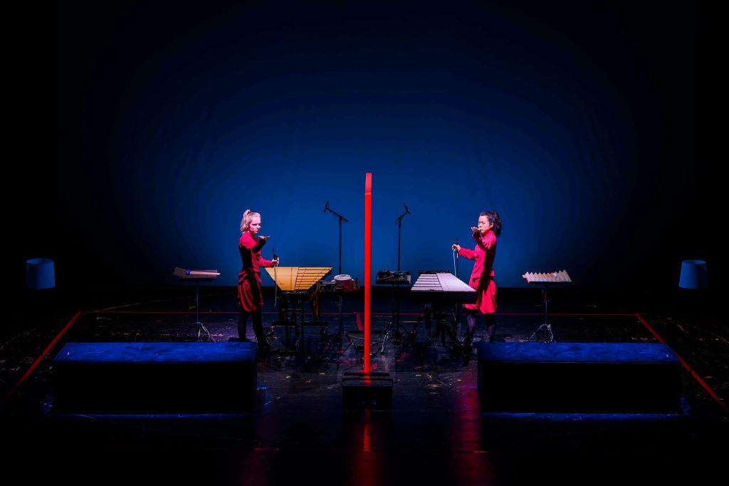 NODO – New Opera Days Ostrava; Kristýna Švihálková: Company, 23. června 2026, Divadlo Antonína Dvořáka, Ostrava – Kristýna Švihálková a Aya Masui (zdroj NODO – New Opera Days Ostrava)
