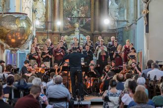 Hudební festival Znojmo: Galakoncert s hudbou panovnických dvorů a korunovačními skladbami, 29. července 2026, kostel sv. Mikuláše – Andreas Scholl, Silentium! Ensemble (foto Libor Ondráček)