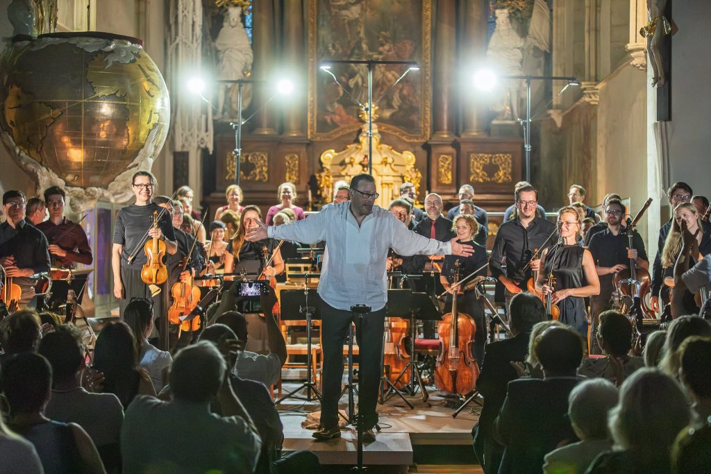 Hudební festival Znojmo: Galakoncert s hudbou panovnických dvorů a korunovačními skladbami, 29. července 2026, kostel sv. Mikuláše – Andreas Scholl, Silentium! Ensemble (foto Libor Ondráček)