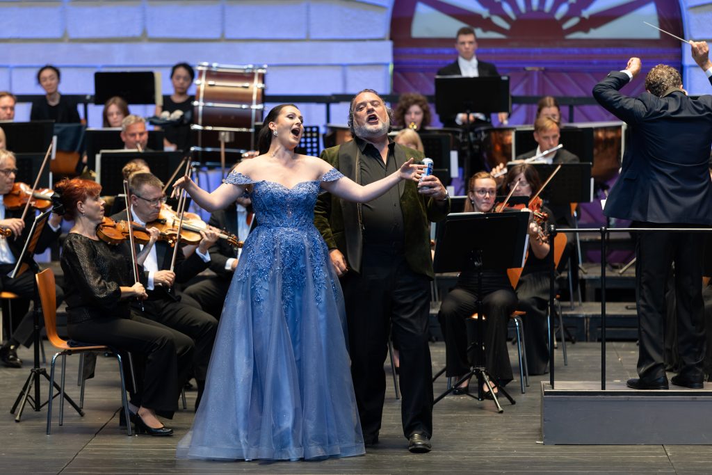 Smetanova Litomyšl 2026: Slávka Zámečníková, Bryn Terfel, 2. července 2026, Litomyšl (zdroj Smetanova Litomyšl, foto František Renza)