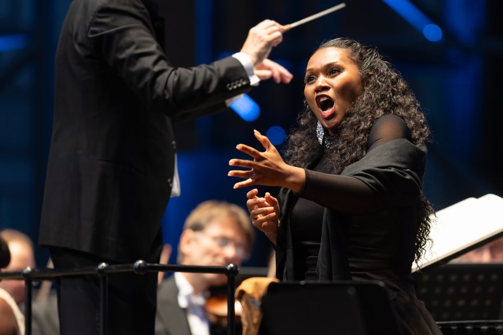 George Gershwin: Porgy a Bess – Aundi Marie Moore, 3. července 2026, II. zámecké nádvoří, Litomyšl (zdroj Smetanova Litomyšl, foto František Renza)