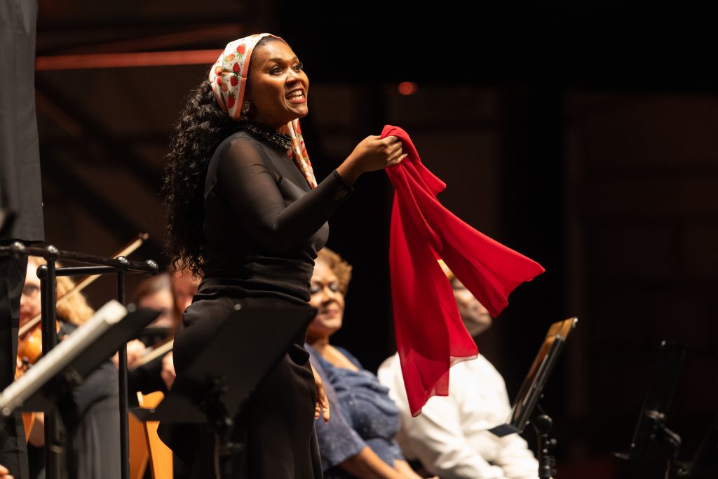 George Gershwin: Porgy a Bess – Aundi Marie Moore, 3. července 2026, II. zámecké nádvoří, Litomyšl (zdroj Smetanova Litomyšl, foto František Renza)