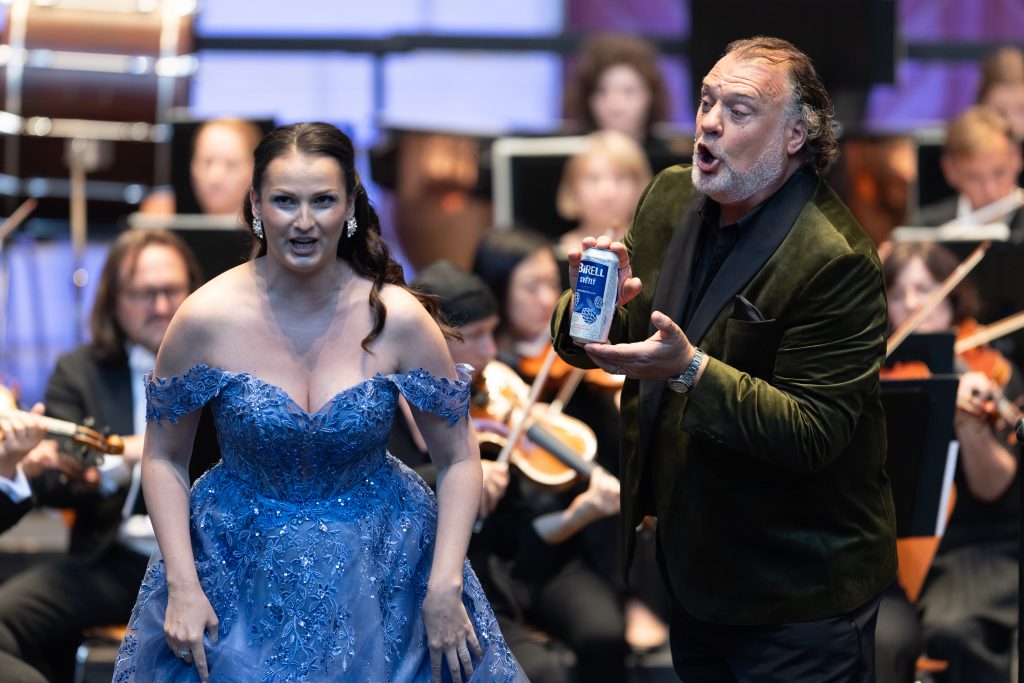 Smetanova Litomyšl 2026: Slávka Zámečníková, Bryn Terfel, 2. července 2026, Litomyšl (zdroj Smetanova Litomyšl, foto František Renza)