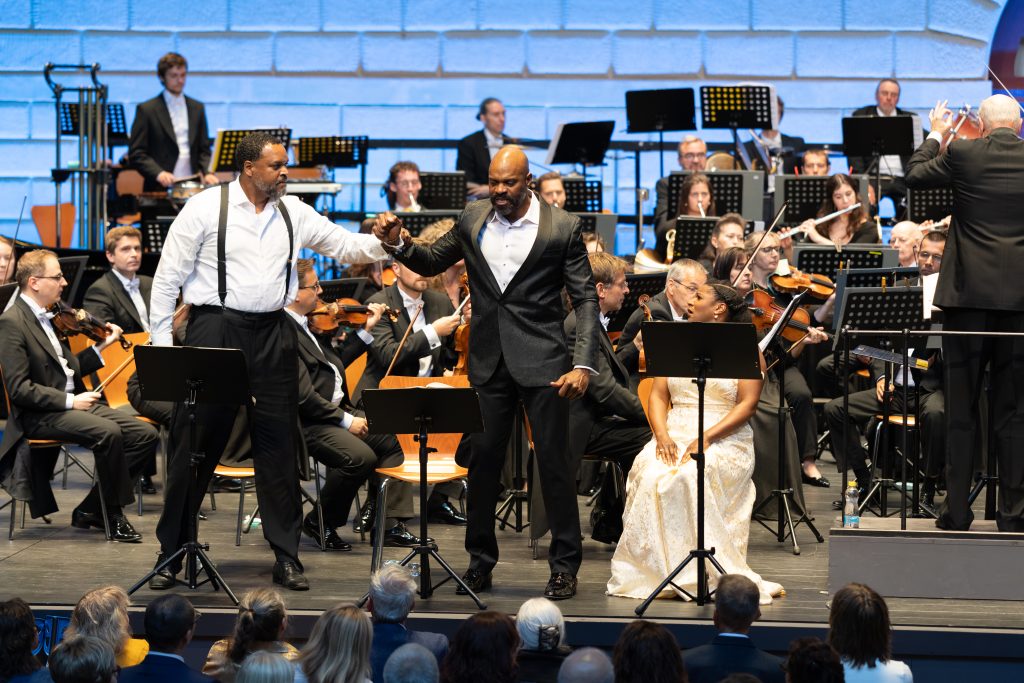 George Gershwin: Porgy a Bess – Kenneth Kellogg, Eric Greene, Elizabeth Llewellyn, 3. července 2026, II. zámecké nádvoří, Litomyšl (zdroj Smetanova Litomyšl, foto František Renza)
