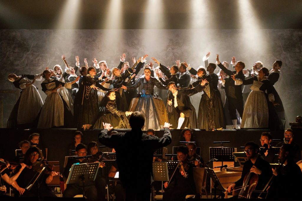 Hudební festival Znojmo: Jean-Philippe Rameau: Galantní světy / Les Indes galantes, Centrum Jízdárna, Znojmo – SILENTIUM! Ensemble (foto Petr Vokurek)