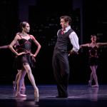 George Balanchine © The George Balanchine Trust: Who Cares?, Balet Národního divadla, Státní opera, Praha – Natsuki Nishiyama a Erivan Garioli (foto Serghei Gherciu)